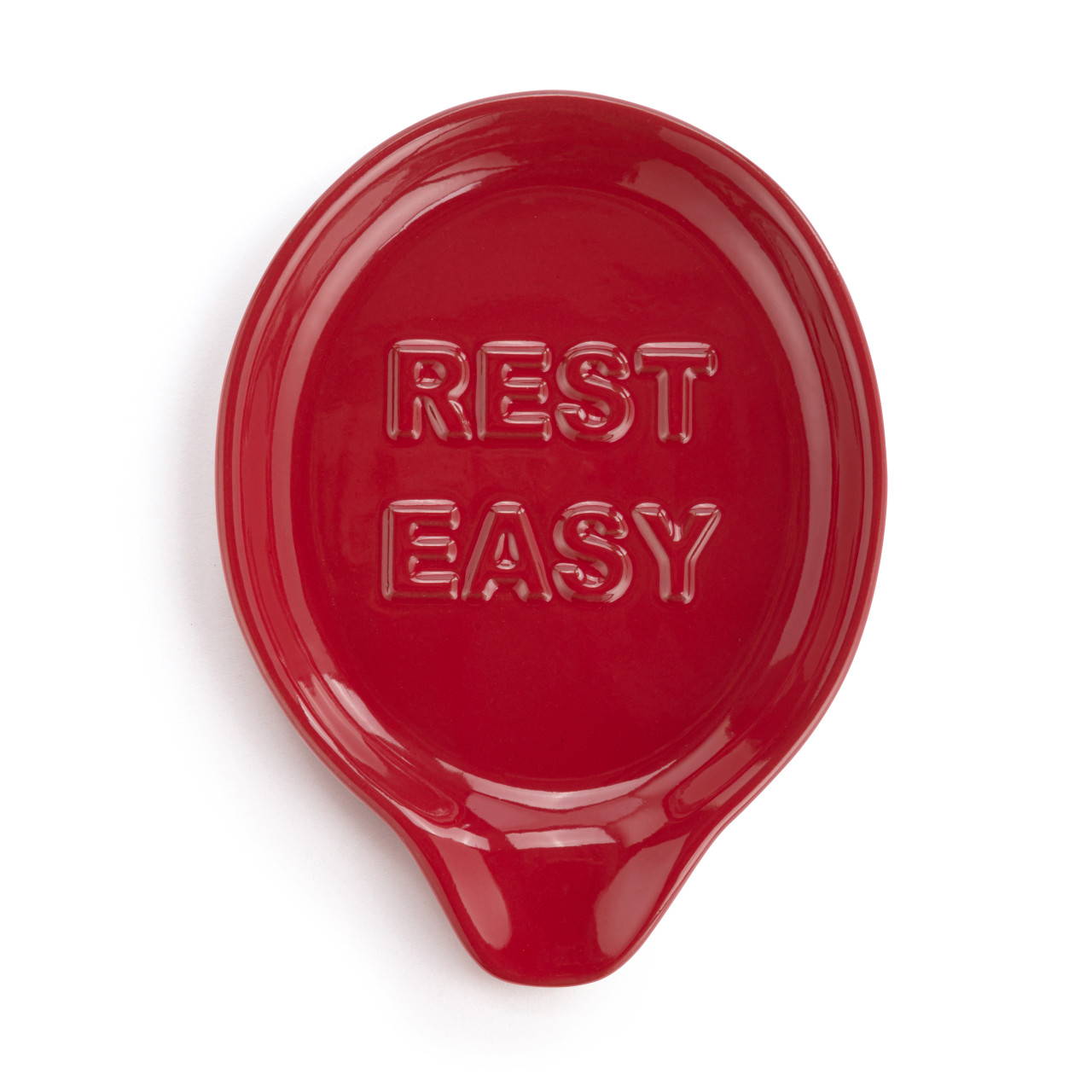 Red Rest Easy Spoon Rest thumbnail
