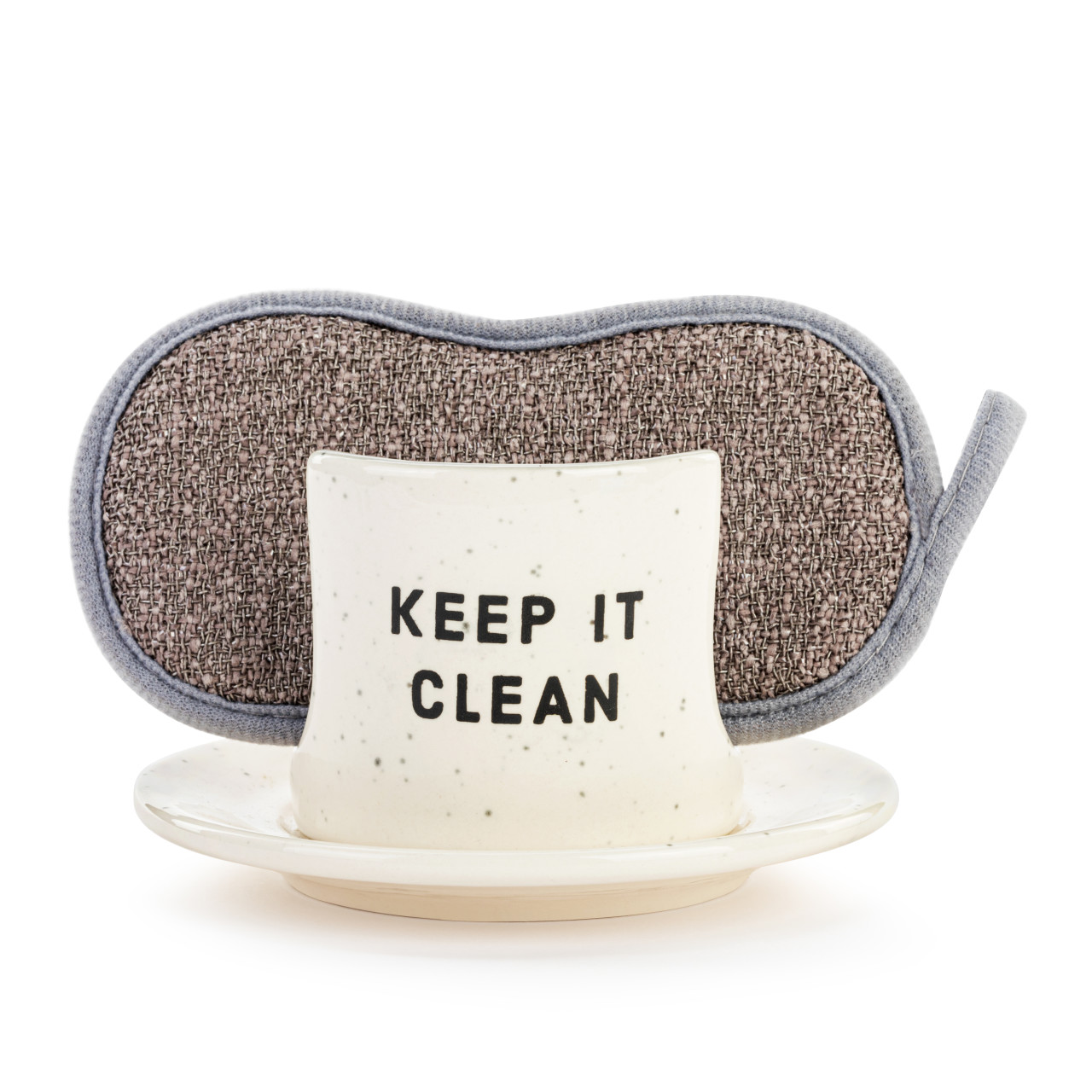 Keep It Clean Soap Dish with Sponge thumbnail