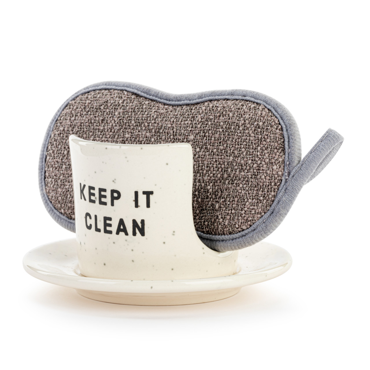 Keep It Clean Soap Dish with Sponge thumbnail