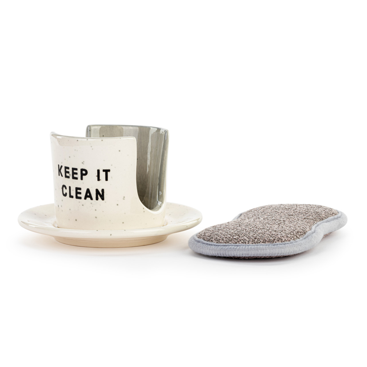 Keep It Clean Soap Dish with Sponge thumbnail