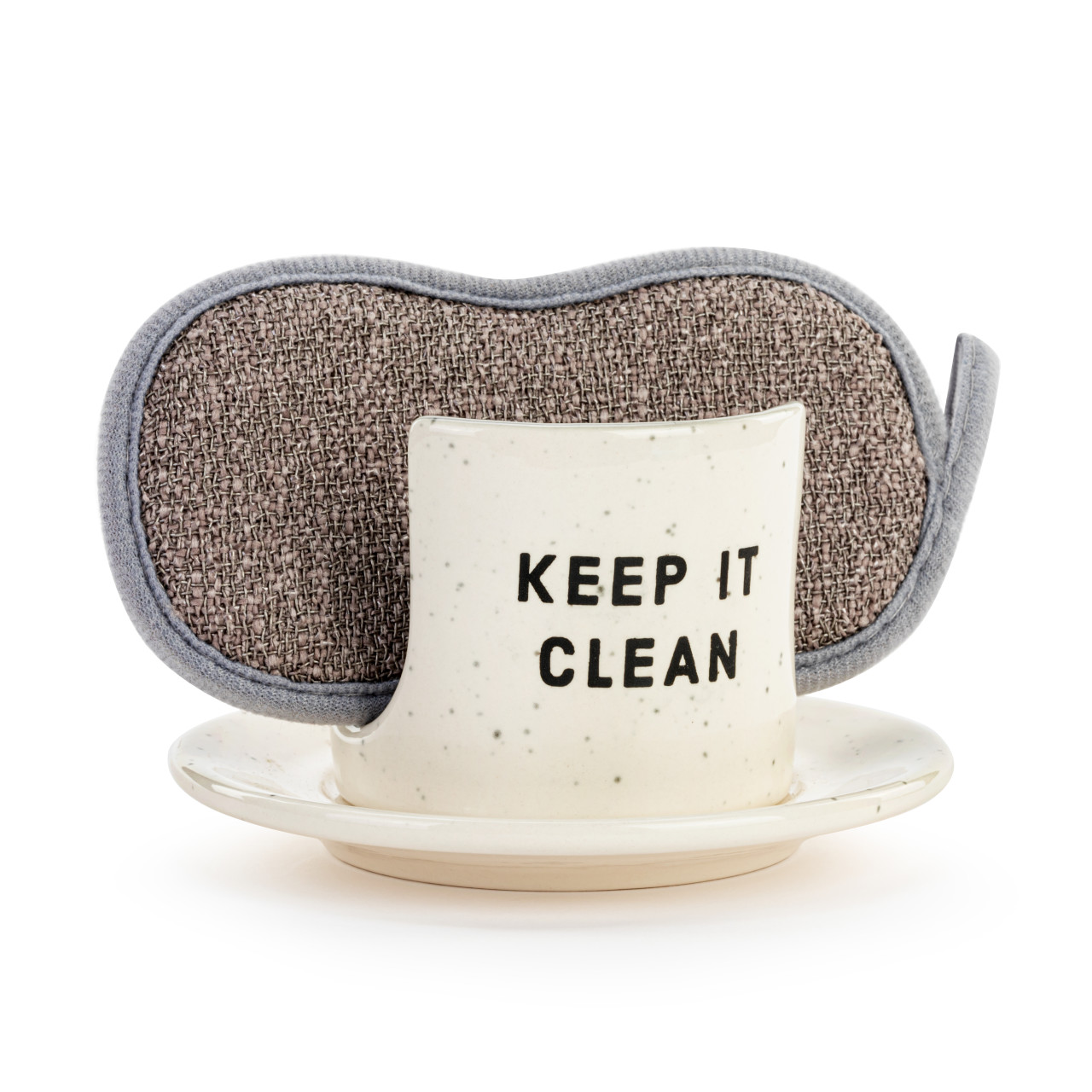 Keep It Clean Soap Dish with Sponge thumbnail