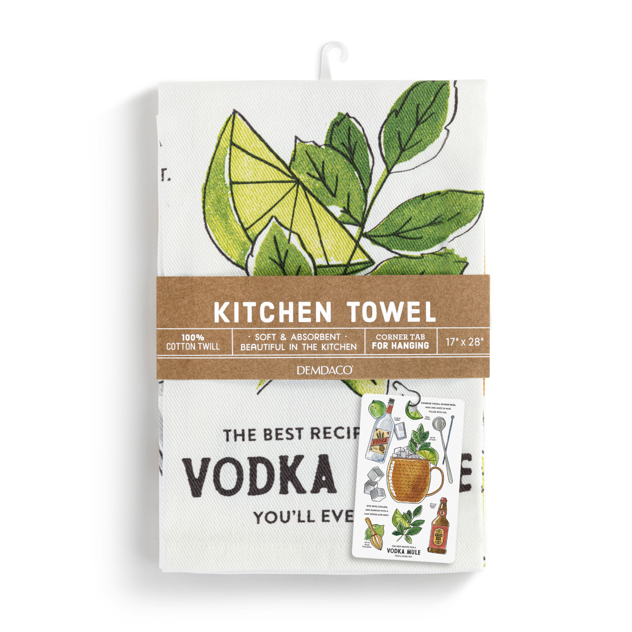 Moscow Mule Cotton Twill Kitchen Towel thumbnail