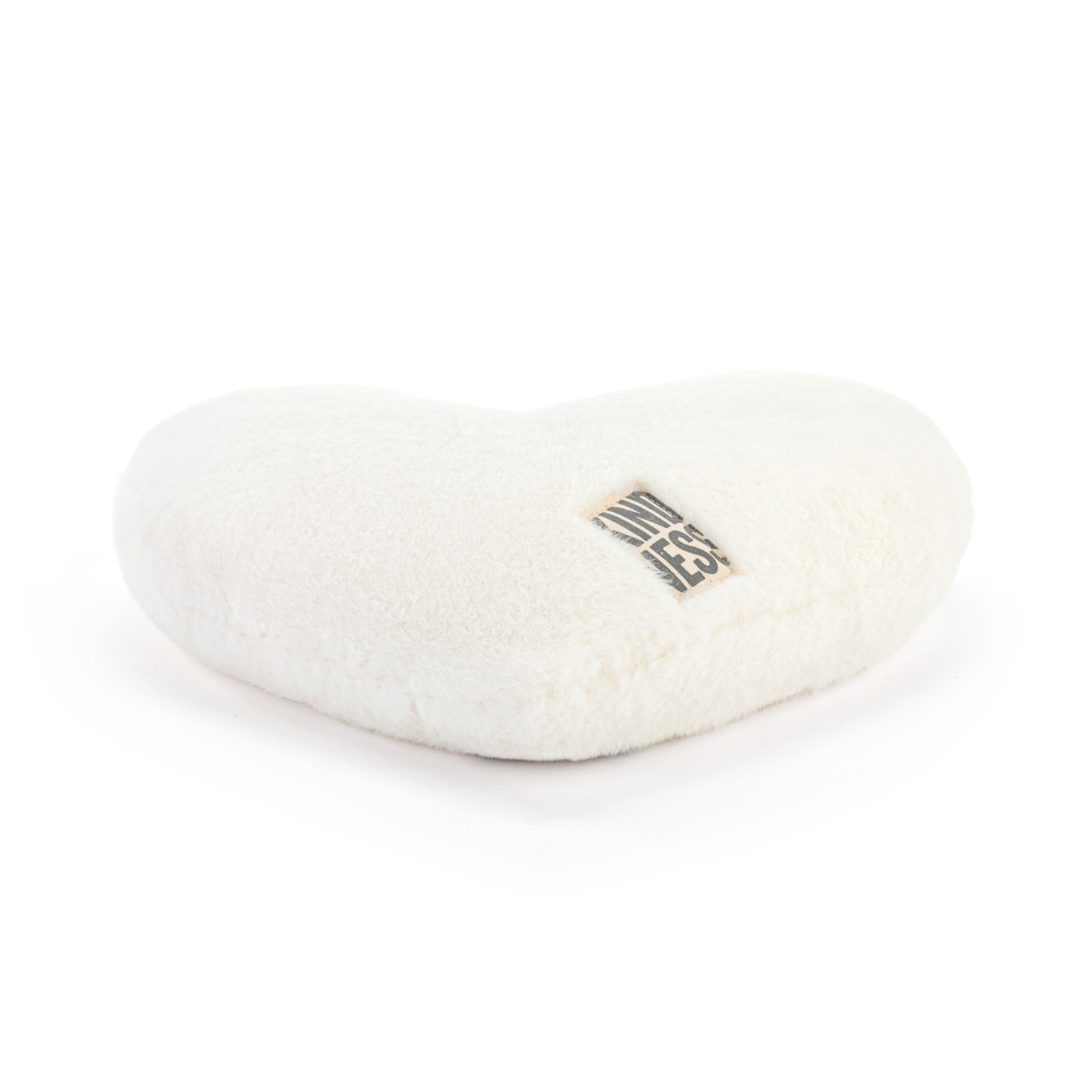 Sharing Kindness White Sand Weighted Heart Pillow 11.5" x 10" thumbnail