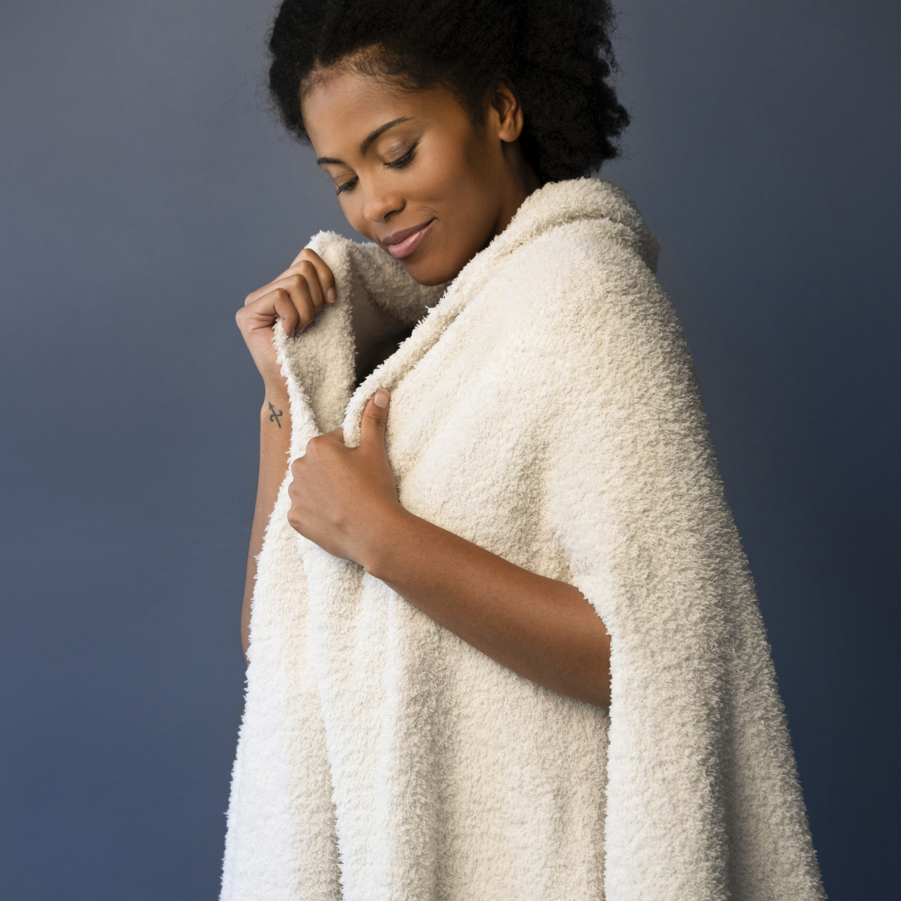 Hooded Wrap - Sand thumbnail