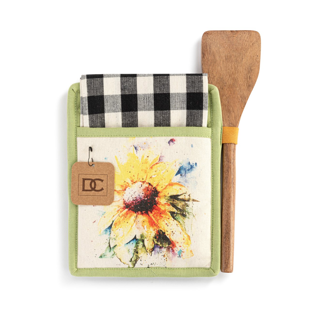 Sunflower Hot Pad & Towel with Spatula Set thumbnail