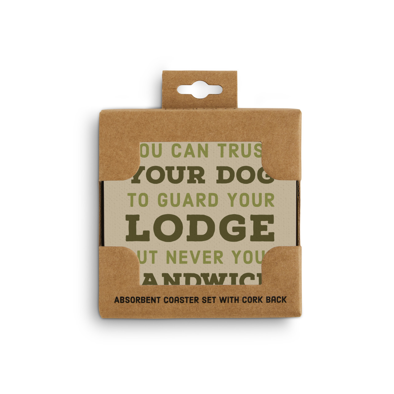 Trust Your Dog Coasters - Set of 4 thumbnail