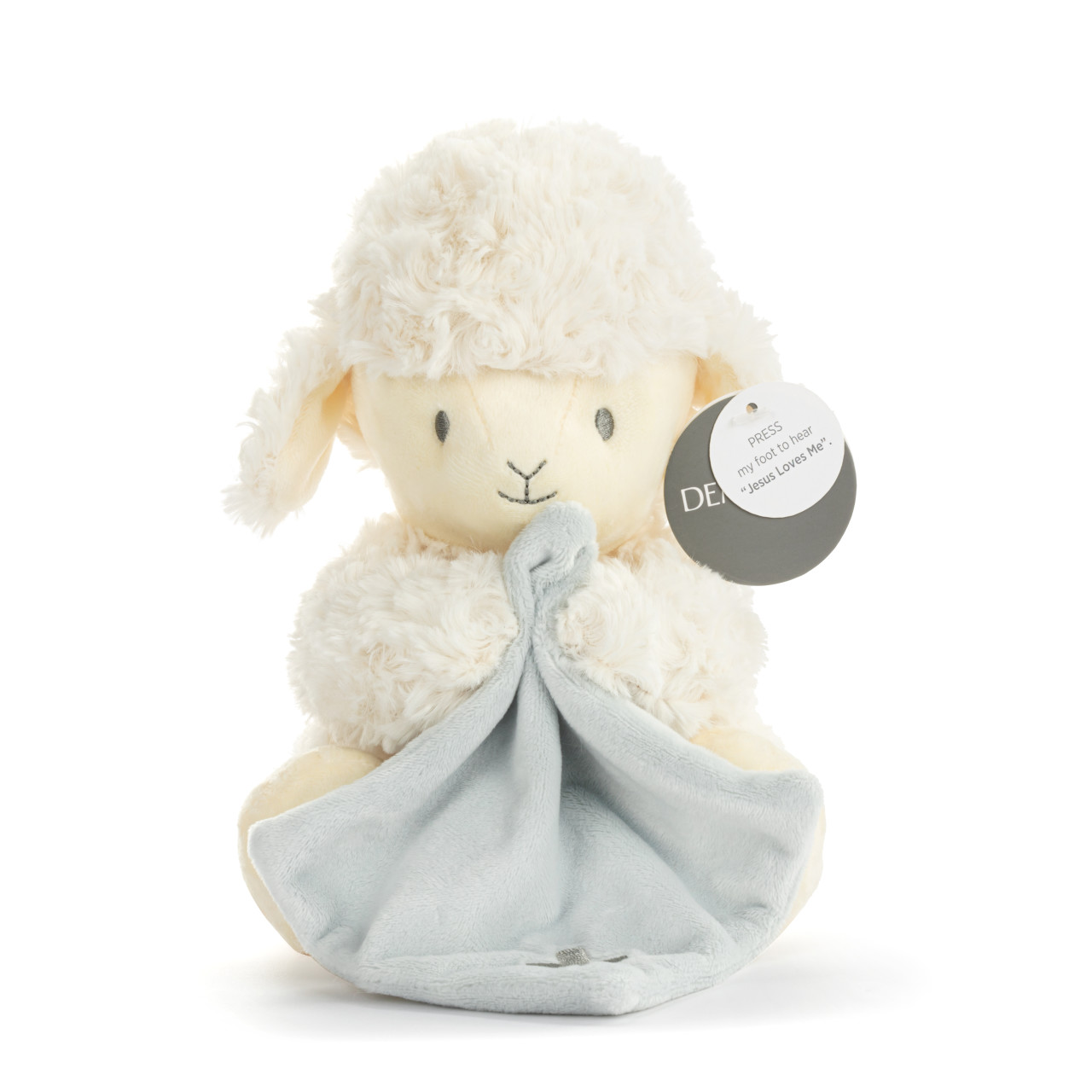 Neutral Jesus Loves Me Mechanical Lamb thumbnail