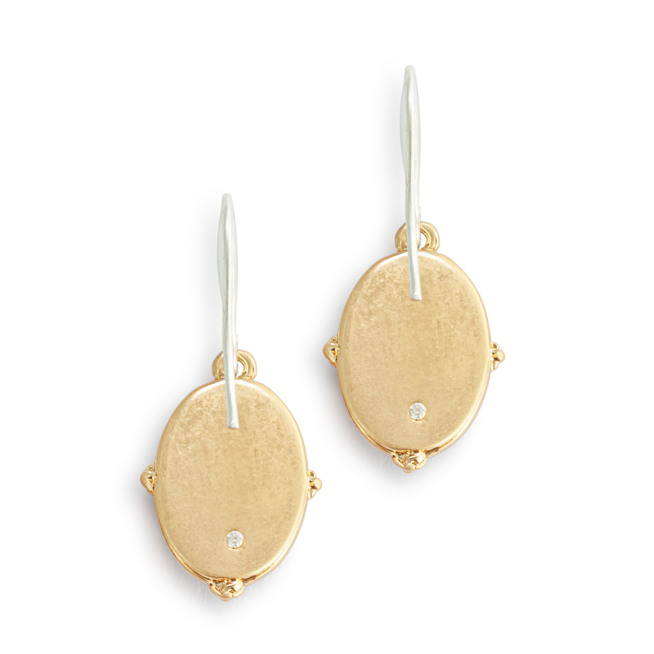 Sacred Heart Earrings - Silver thumbnail