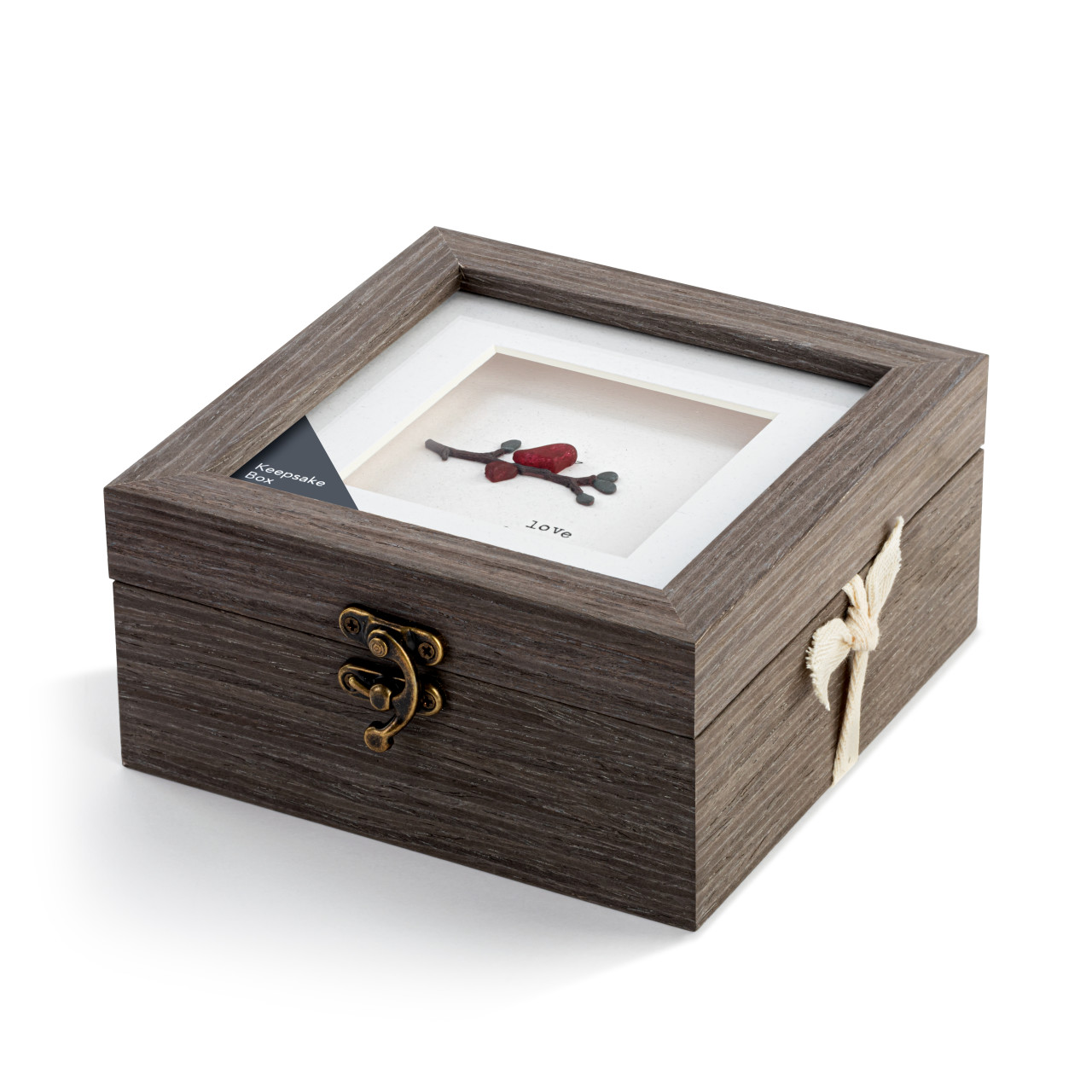 Sharon Nowlan Collection Love From Above Keepsake Box 6" x 6" x 3" thumbnail