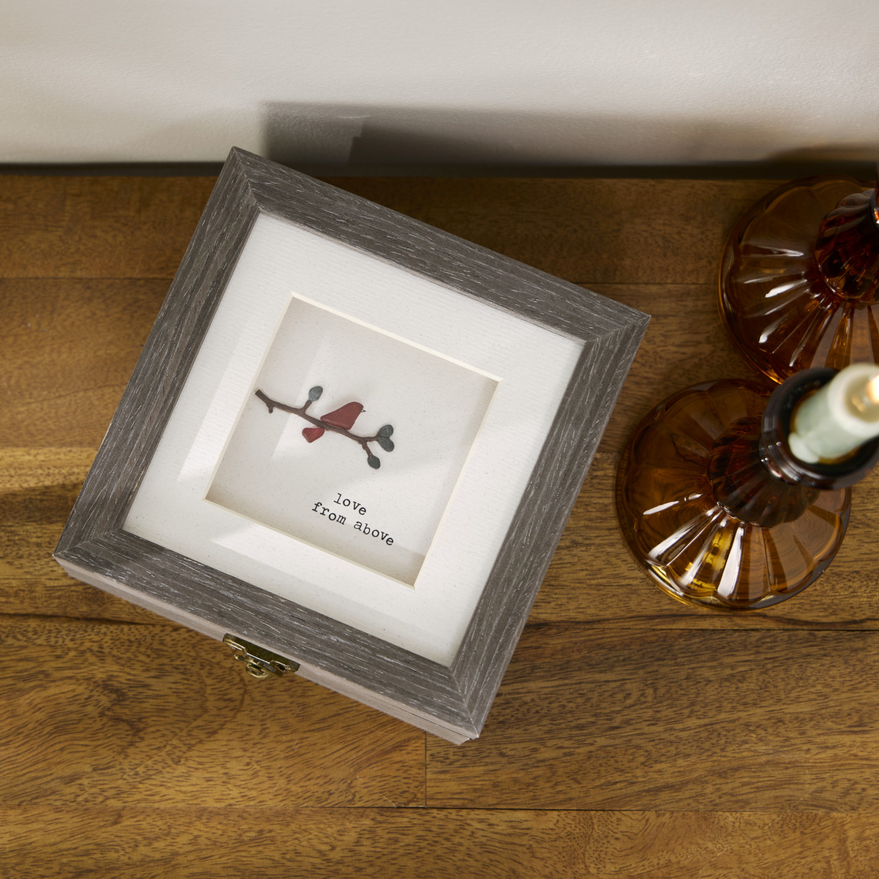 Sharon Nowlan Collection Love From Above Keepsake Box 6" x 6" x 3" thumbnail
