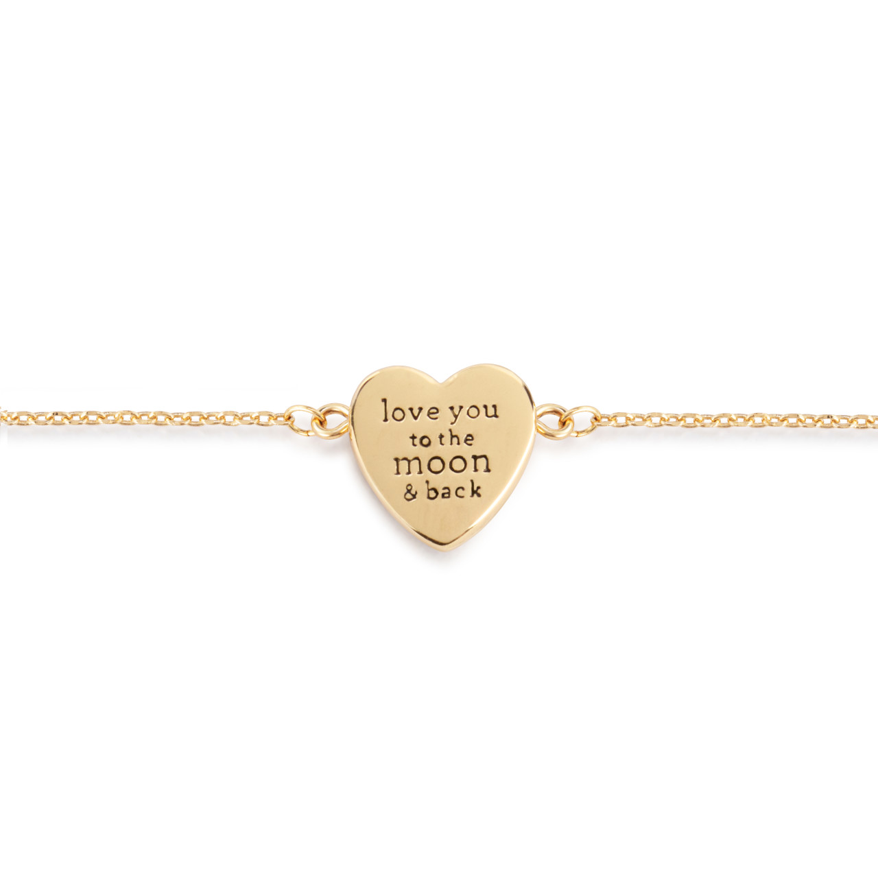 Art Heart Bracelet - Moon and Back thumbnail