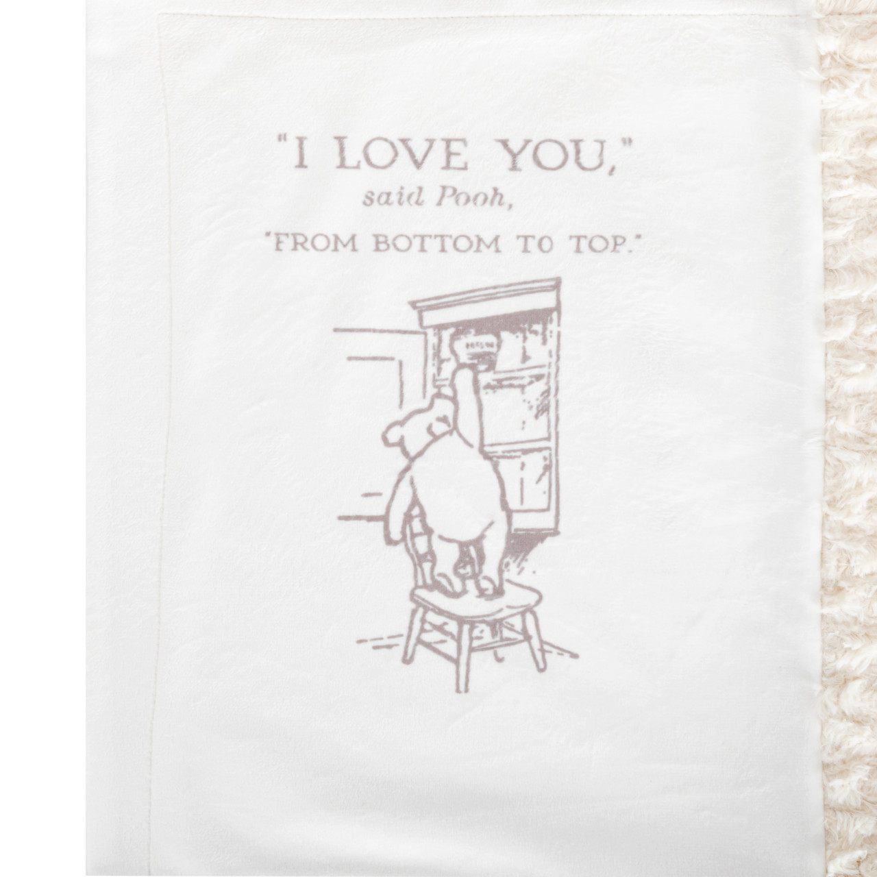 Winnie-the-Pooh All Of The Sweetness Neutral Blanket 30" x 40" thumbnail