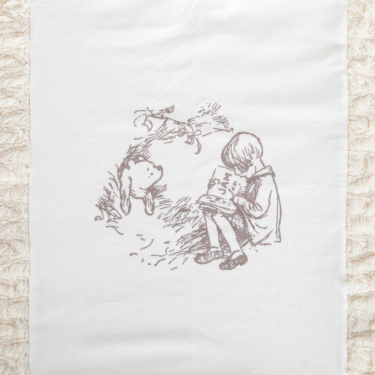 Winnie-the-Pooh All Of The Sweetness Neutral Blanket 30" x 40" thumbnail