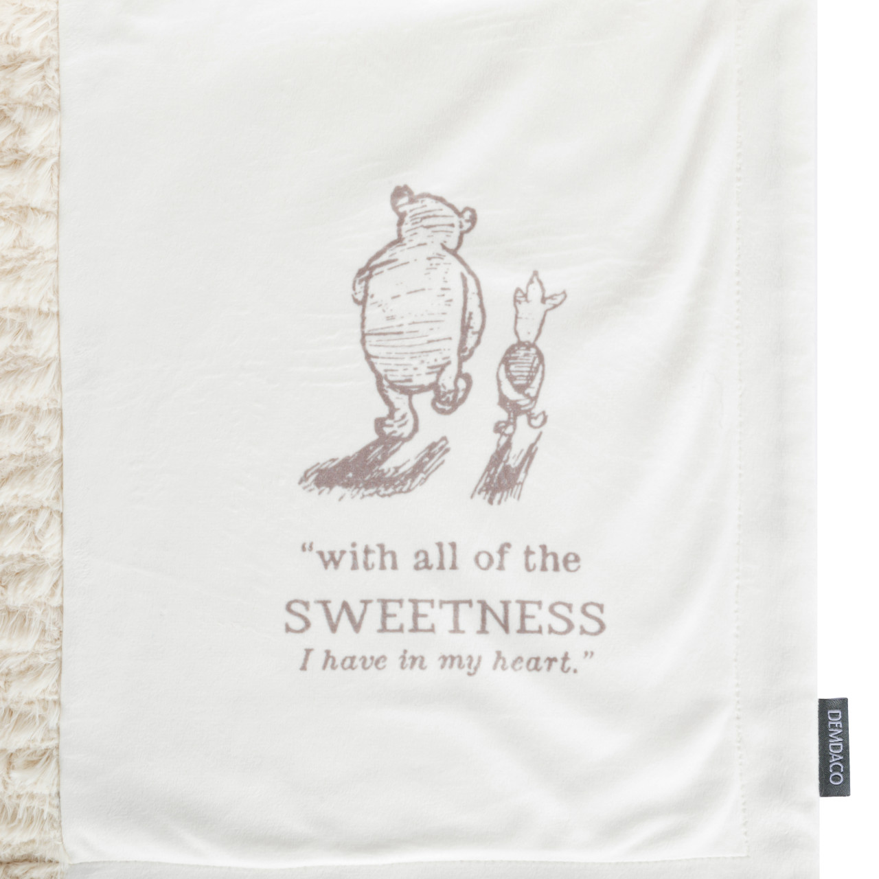 Winnie-the-Pooh All Of The Sweetness Neutral Blanket 30" x 40" thumbnail