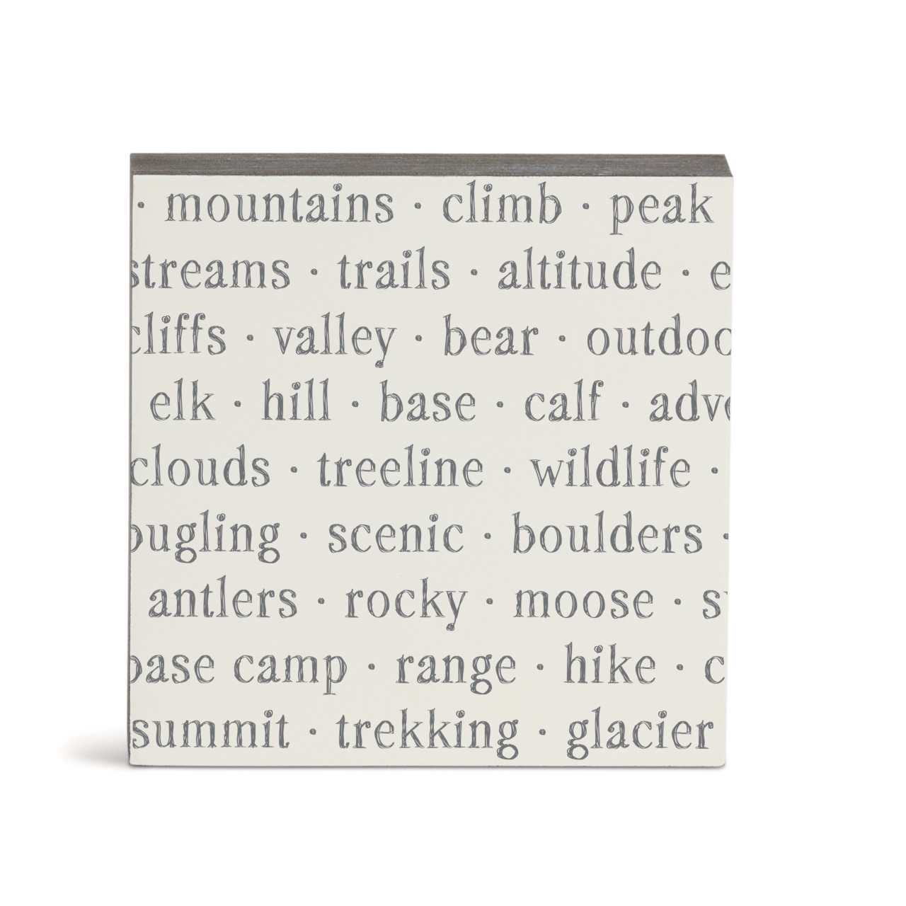 SE Mountains Wall Art - 6"sq. thumbnail
