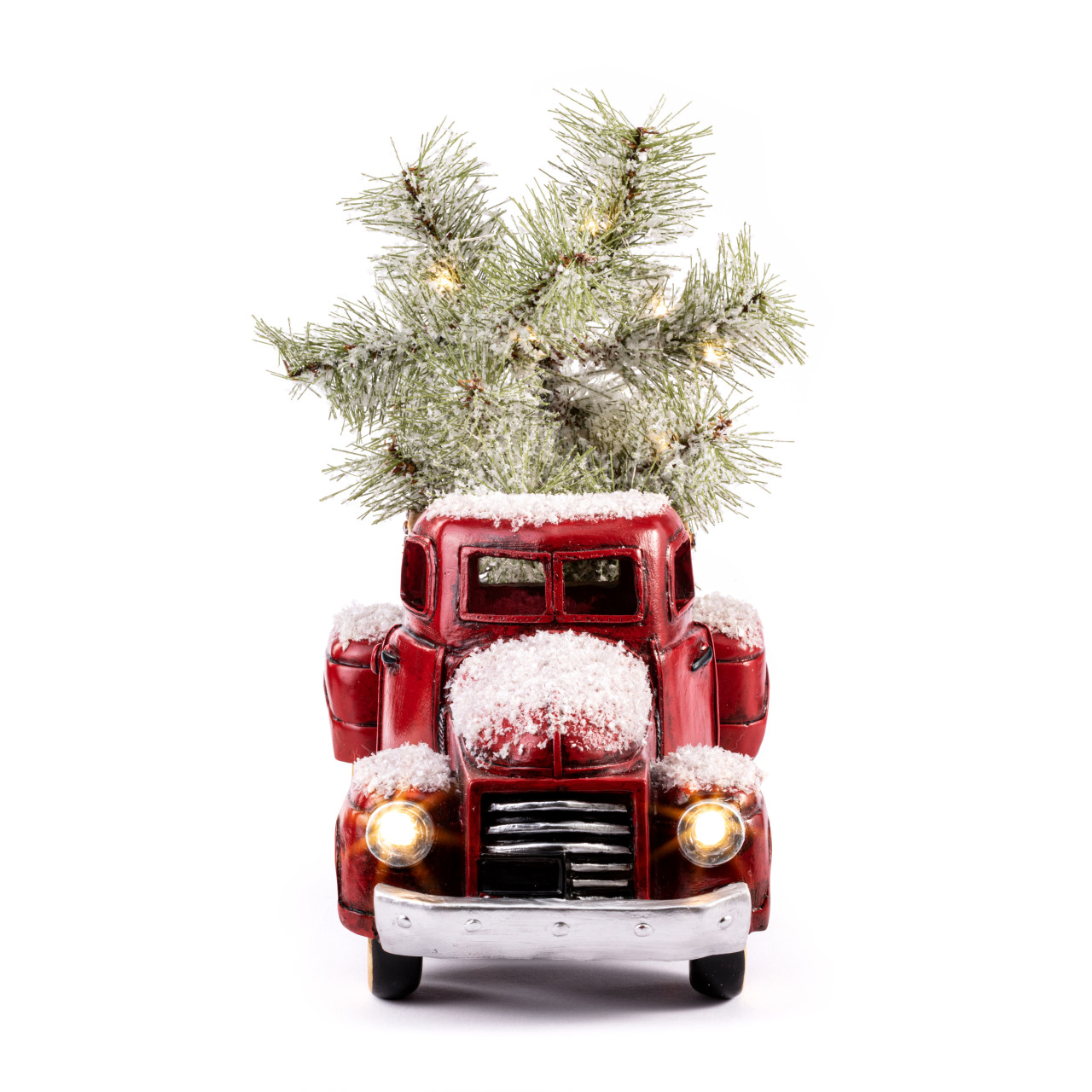 Large Red Truck with Tree Figure thumbnail