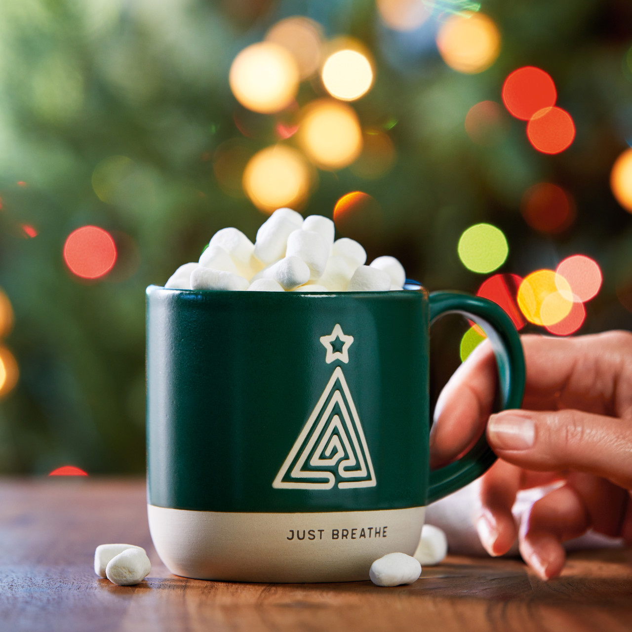 Just Breathe Meditation Mug thumbnail