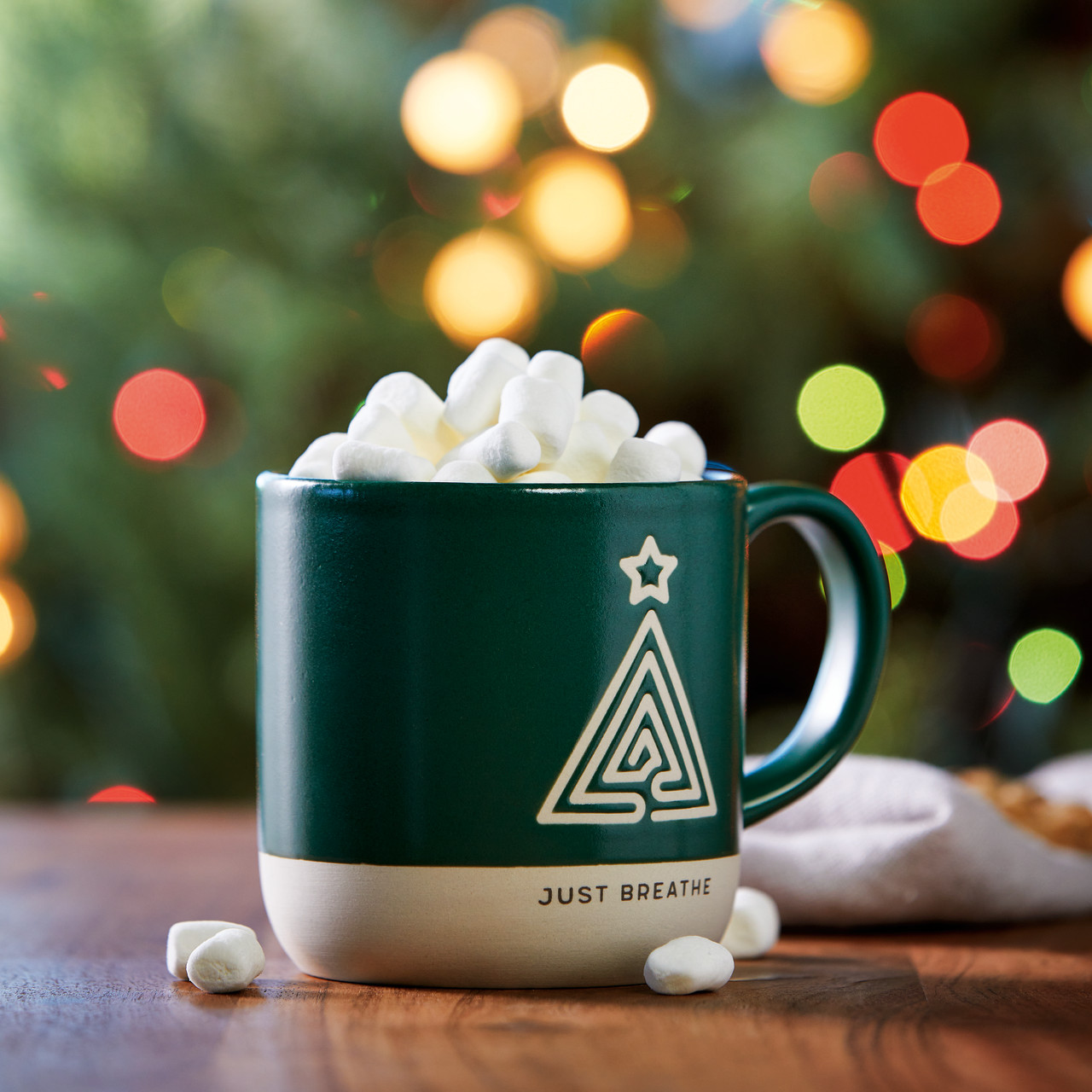 Just Breathe Meditation Mug thumbnail