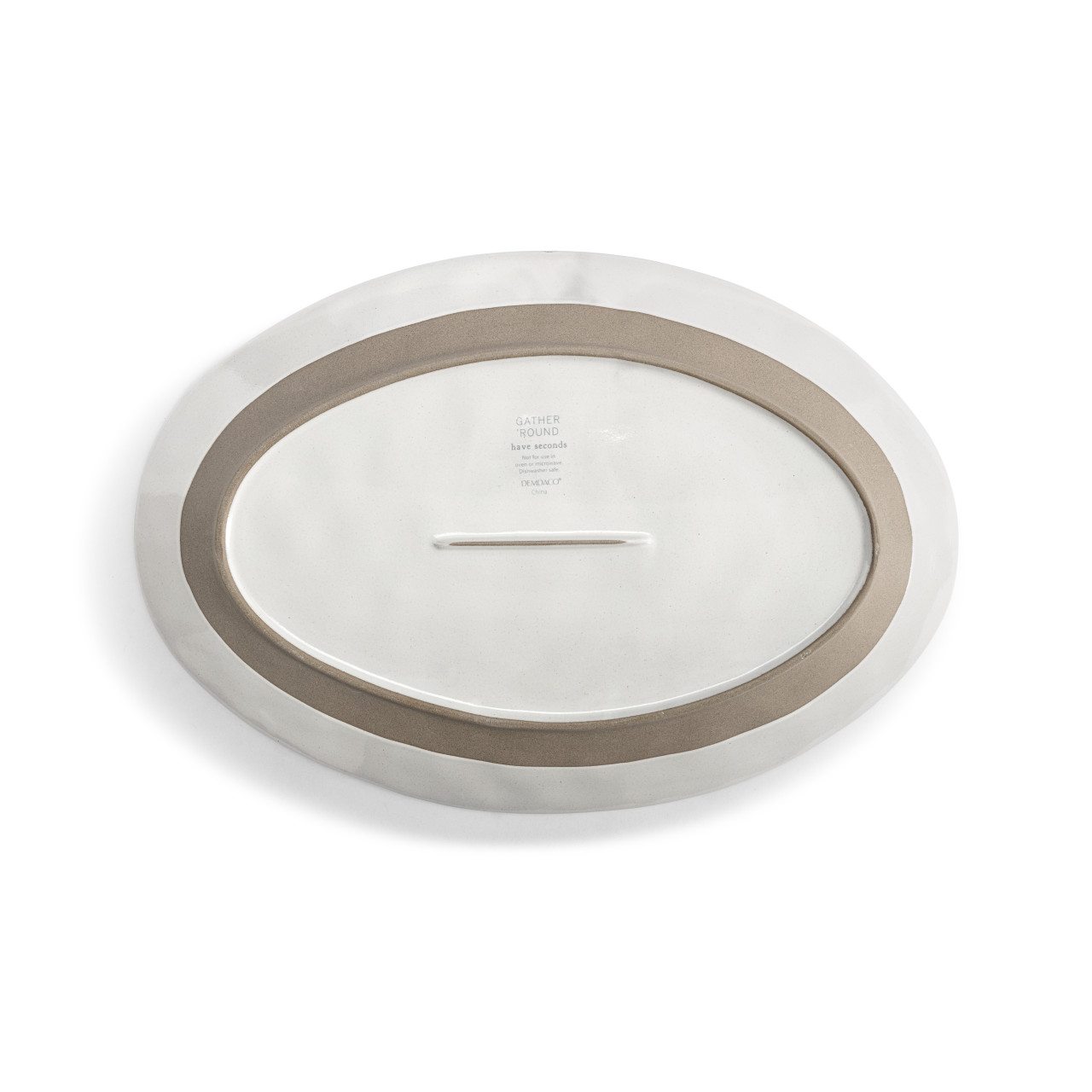 White Gather 'Round Platter thumbnail