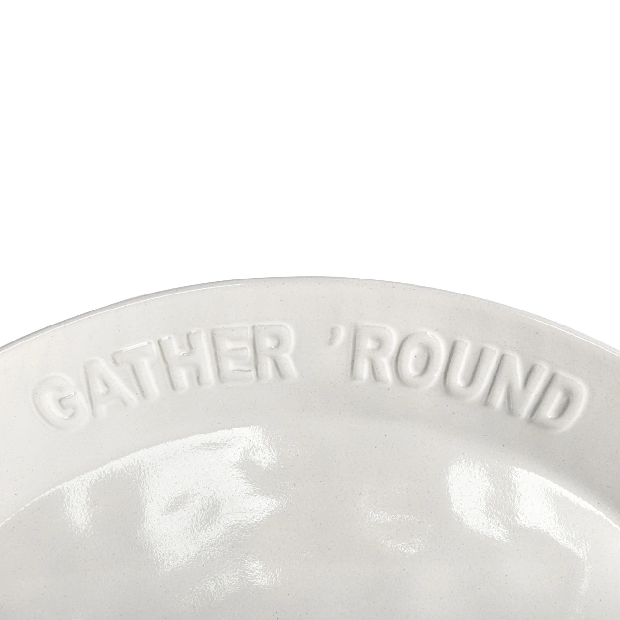 White Gather 'Round Platter thumbnail