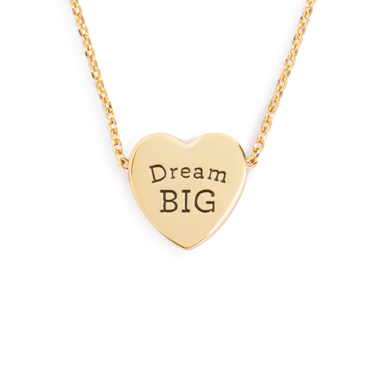 Art Heart Necklace - Dream Big thumbnail