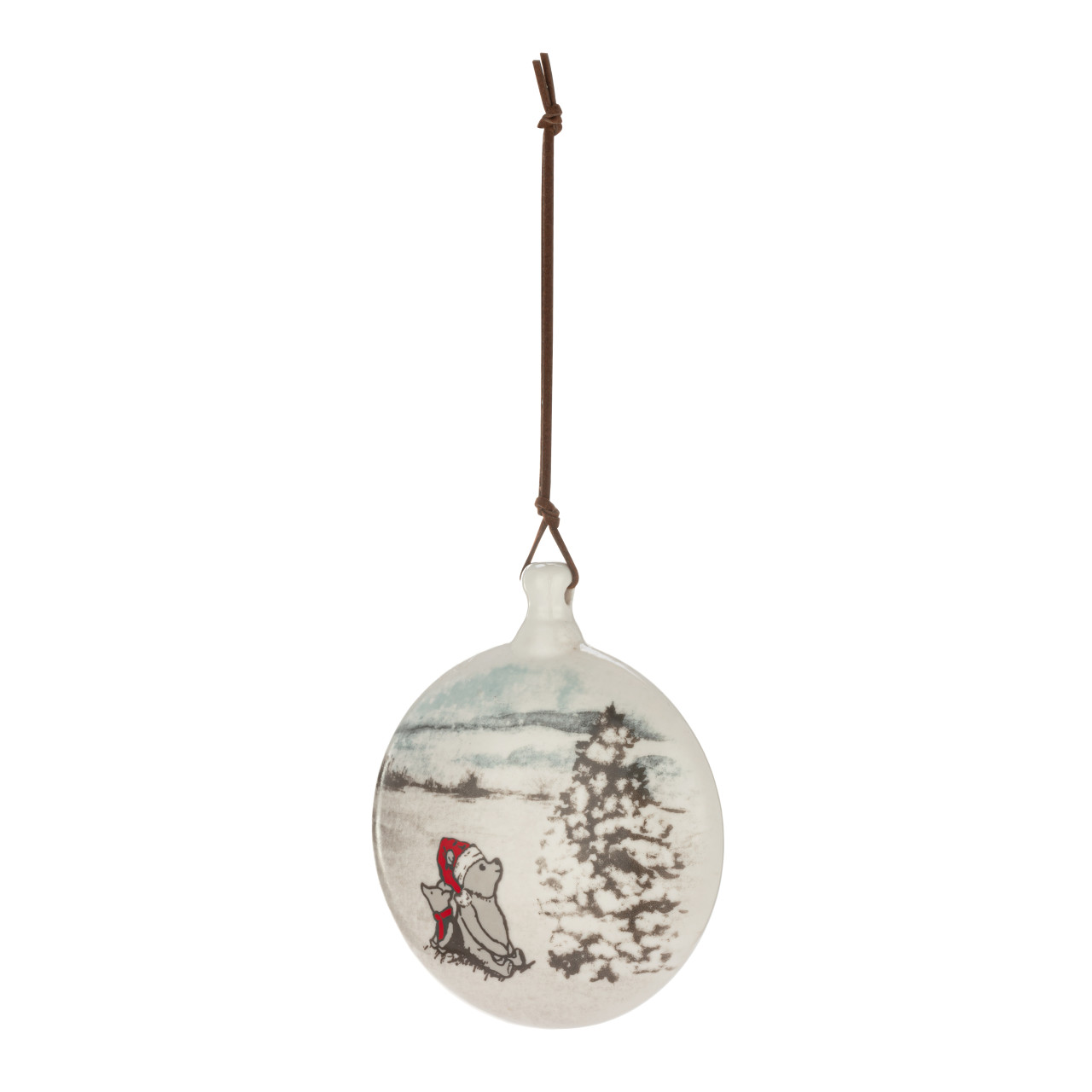 Pooh & Piglet Disc Ornament thumbnail