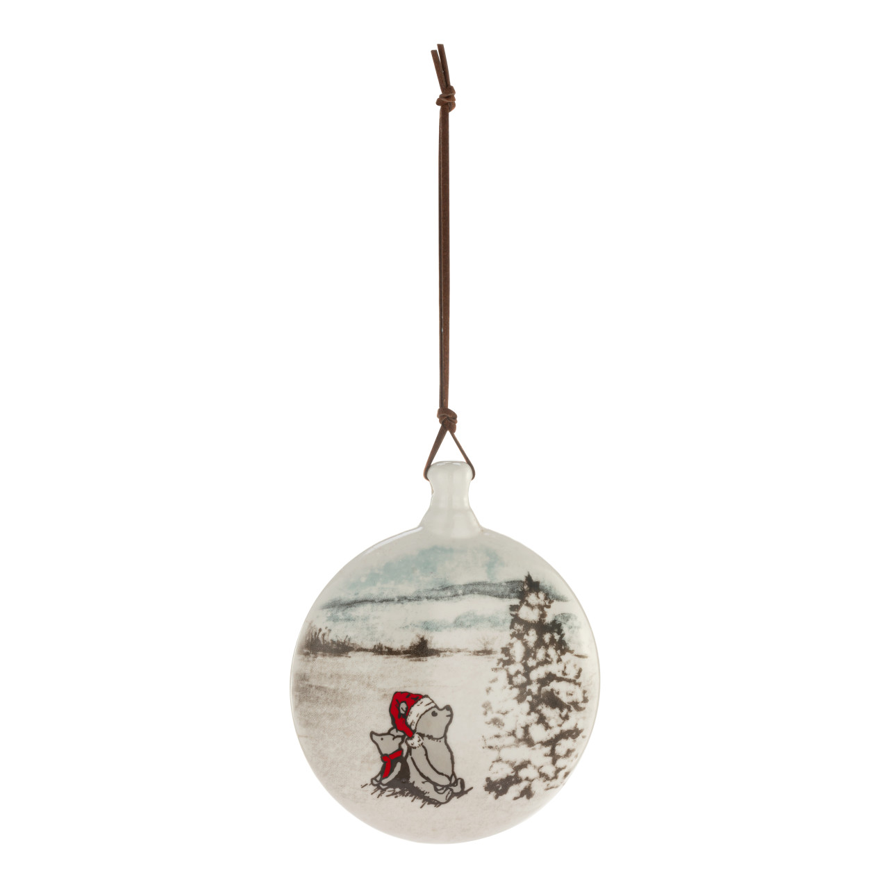 Pooh & Piglet Disc Ornament thumbnail