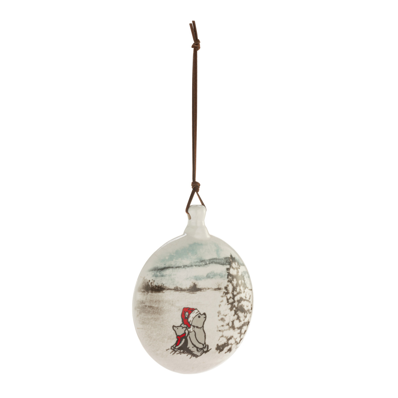 Pooh & Piglet Disc Ornament thumbnail