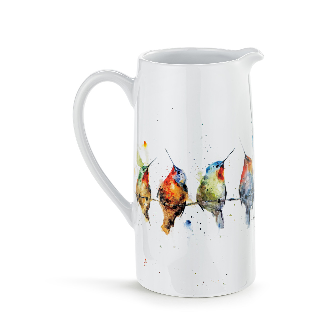 Hummers on a Wire Pitcher thumbnail