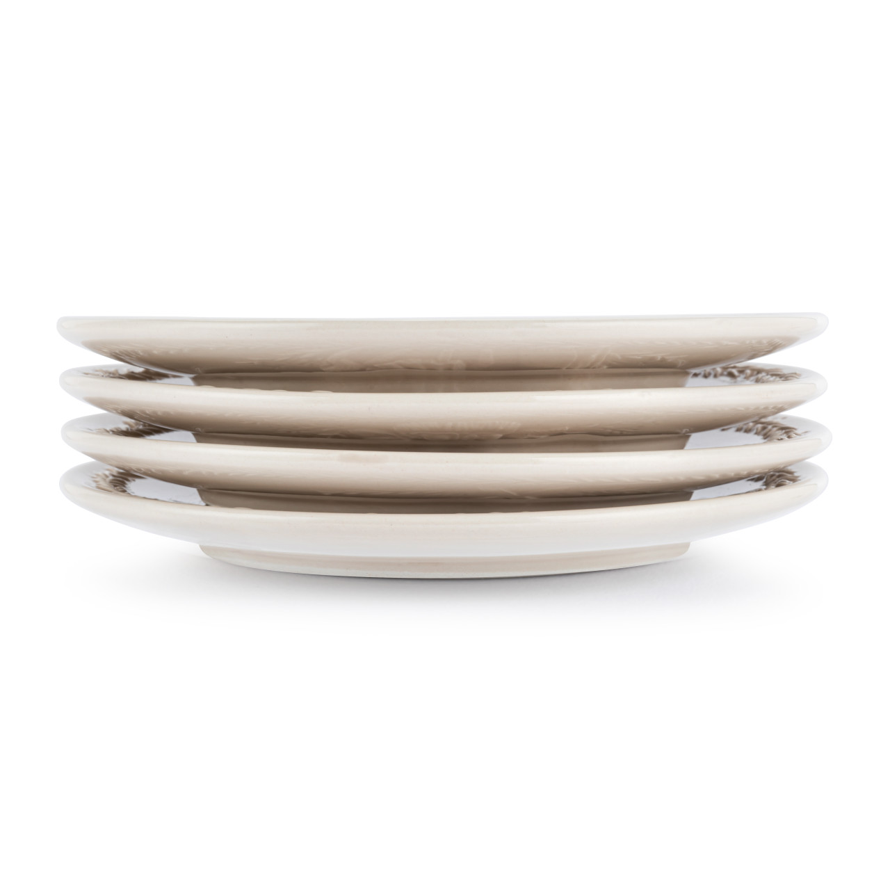 Christmas Journey Ceramic Nativity Appetizer Plates Set of 4 7.5" x 7.5" thumbnail