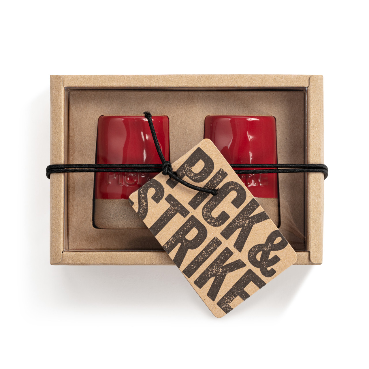 Red Take Your Pick Toothpick Holder & Matchstrike Holder thumbnail