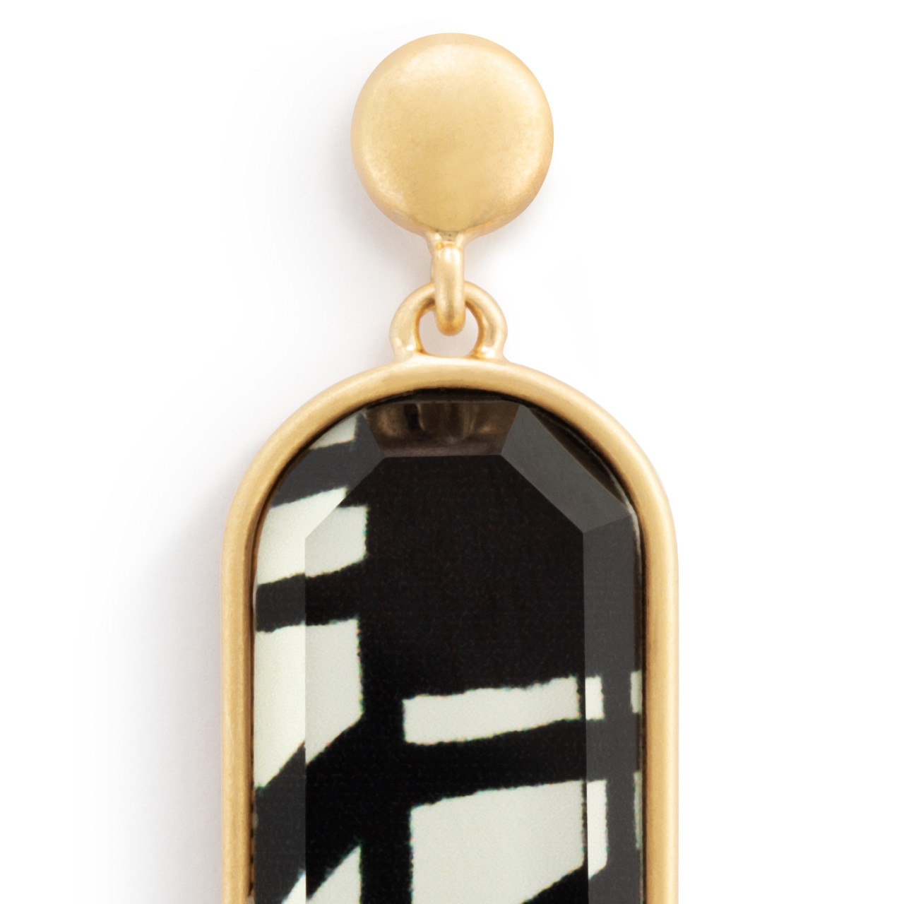 ArtLifting Earrings - Bold Black and White thumbnail
