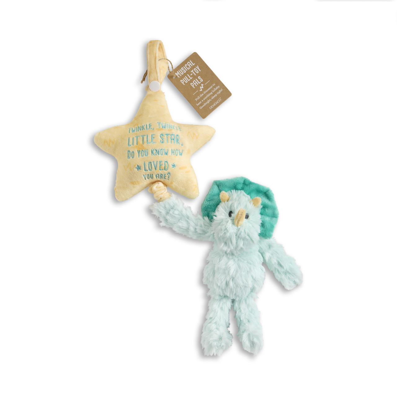 Musical Pull Toy - Triceratops thumbnail