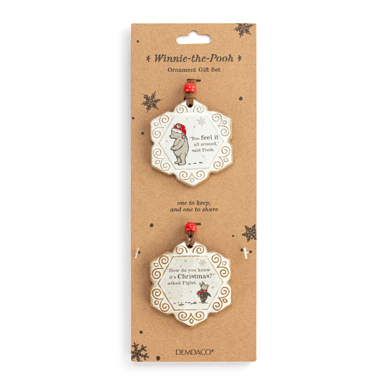 Christmas All Around One to Keep, One to Share Ornament Set thumbnail
