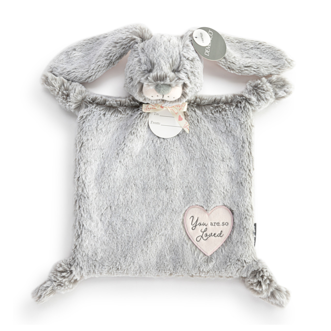 Luxurious Bunny Blankie - Pink thumbnail