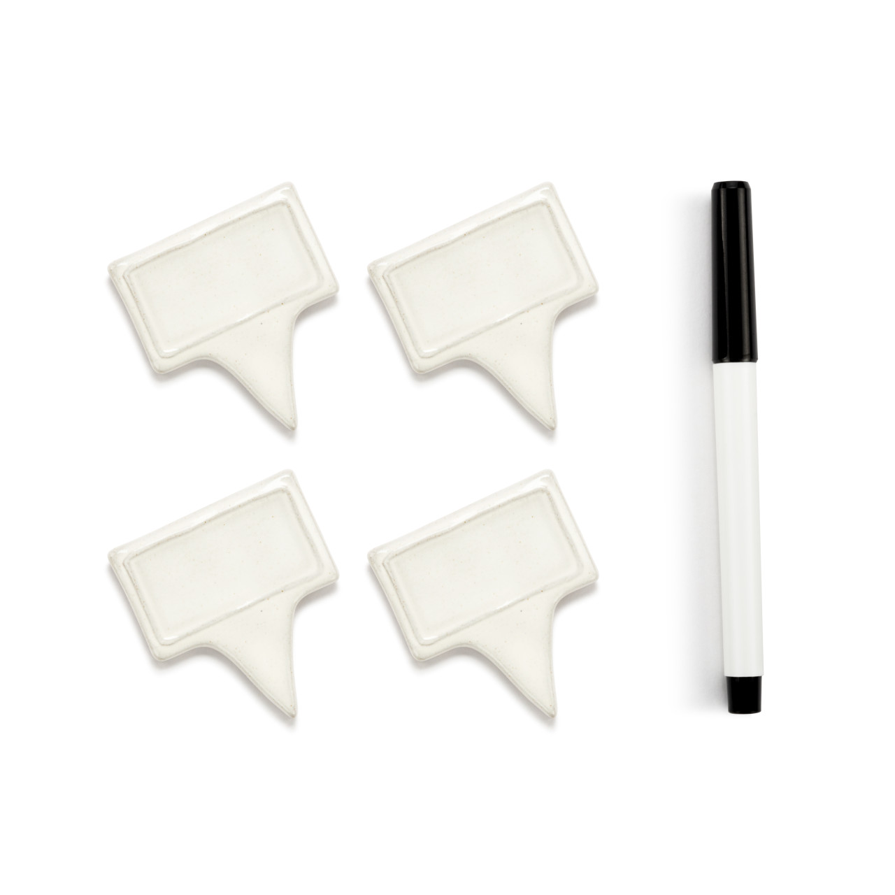 WRITE ON Cheese Labels with Marker - Set of 4 thumbnail
