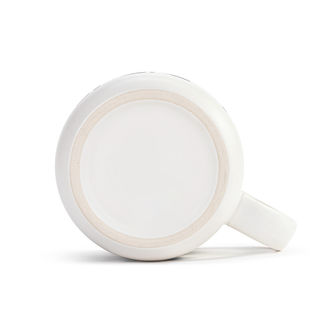 Bold Floral White Mug thumbnail
