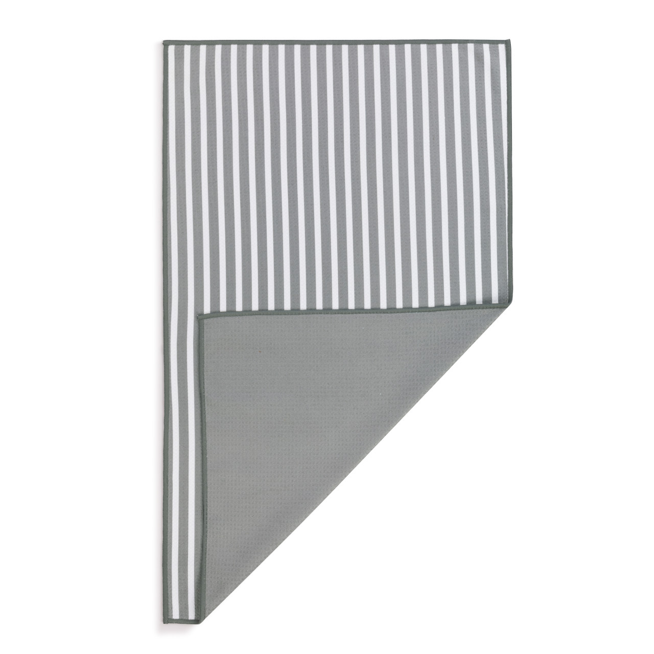 Grey Stripe Absorbent Men's Towel thumbnail
