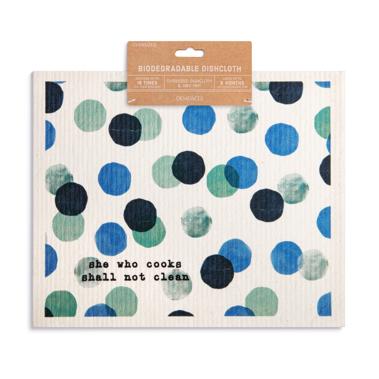 She Who Cooks Extra Large Biodegradable Dish Cloth thumbnail