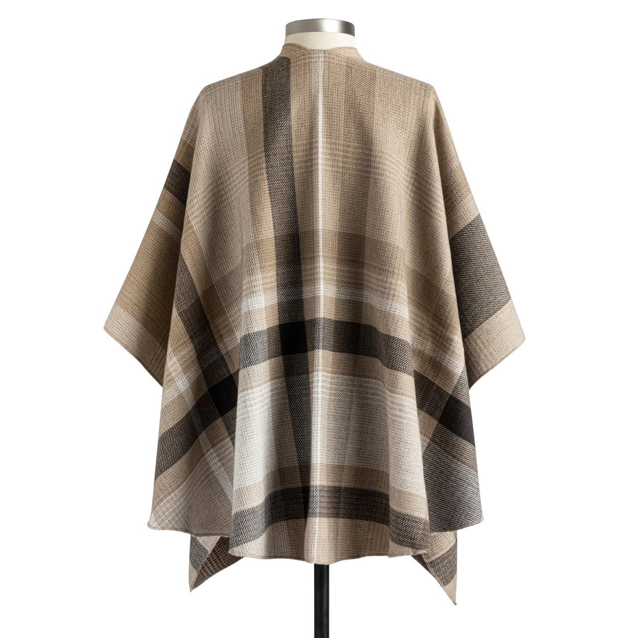 Plaid Reversible Wrap - Camel thumbnail