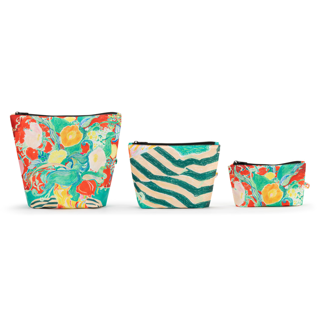 ArtLifting Pouch Set - Floral Stripes thumbnail