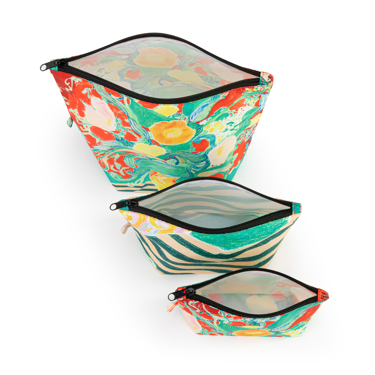 ArtLifting Pouch Set - Floral Stripes thumbnail