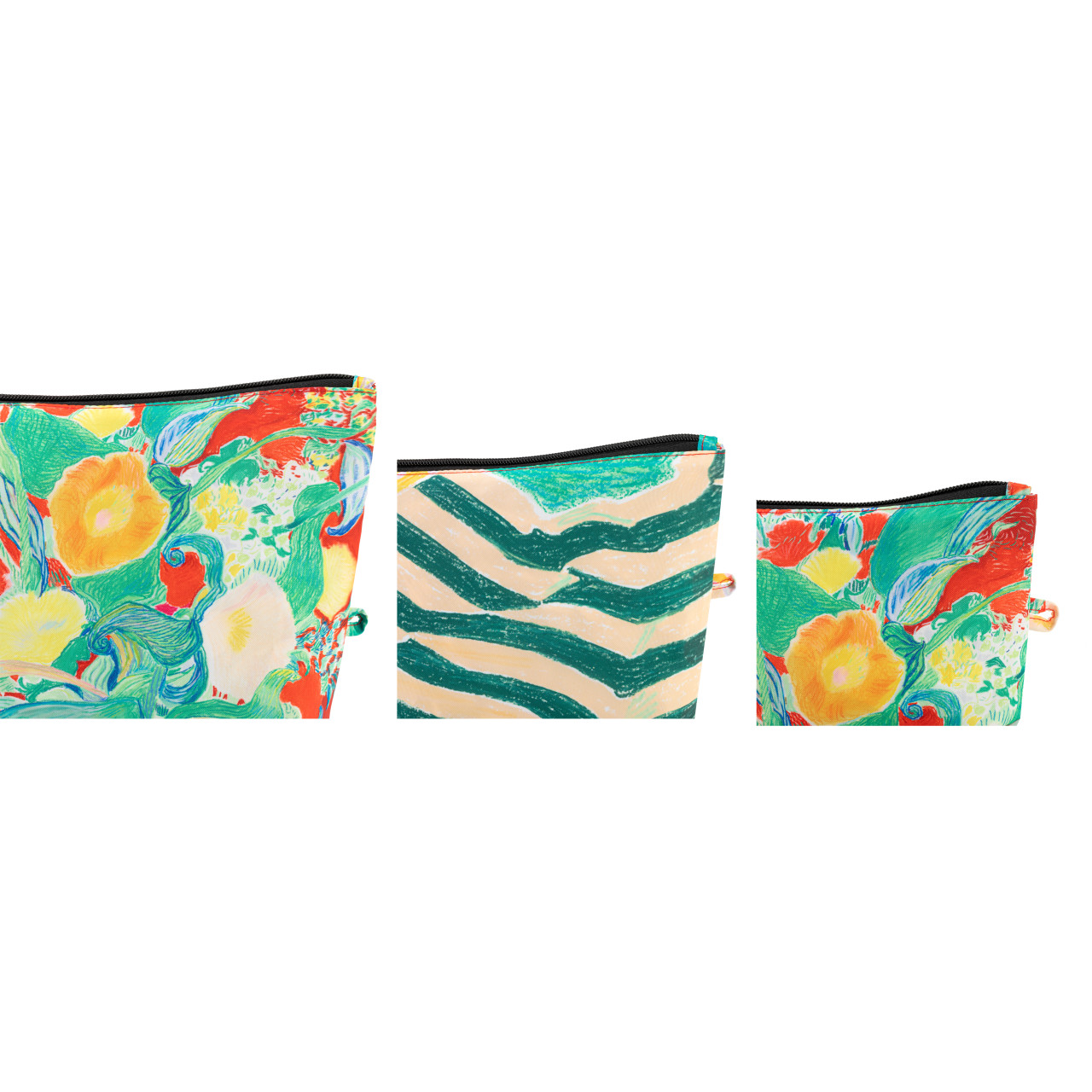 ArtLifting Pouch Set - Floral Stripes thumbnail