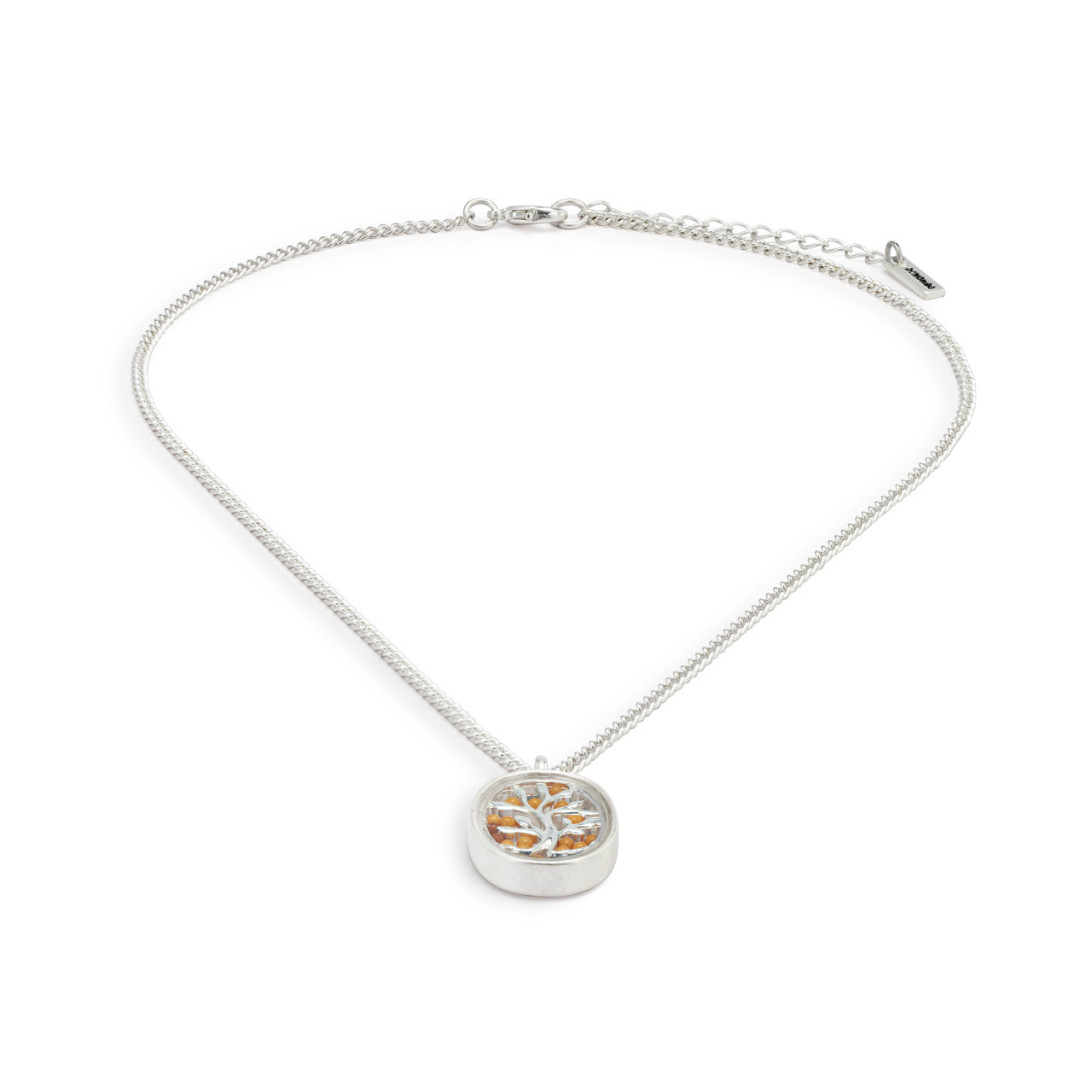 Mustard Seed Necklace - Silver thumbnail