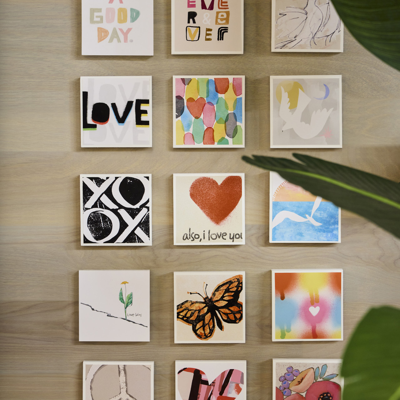 Love Love Love Wall Art - 4"sq thumbnail