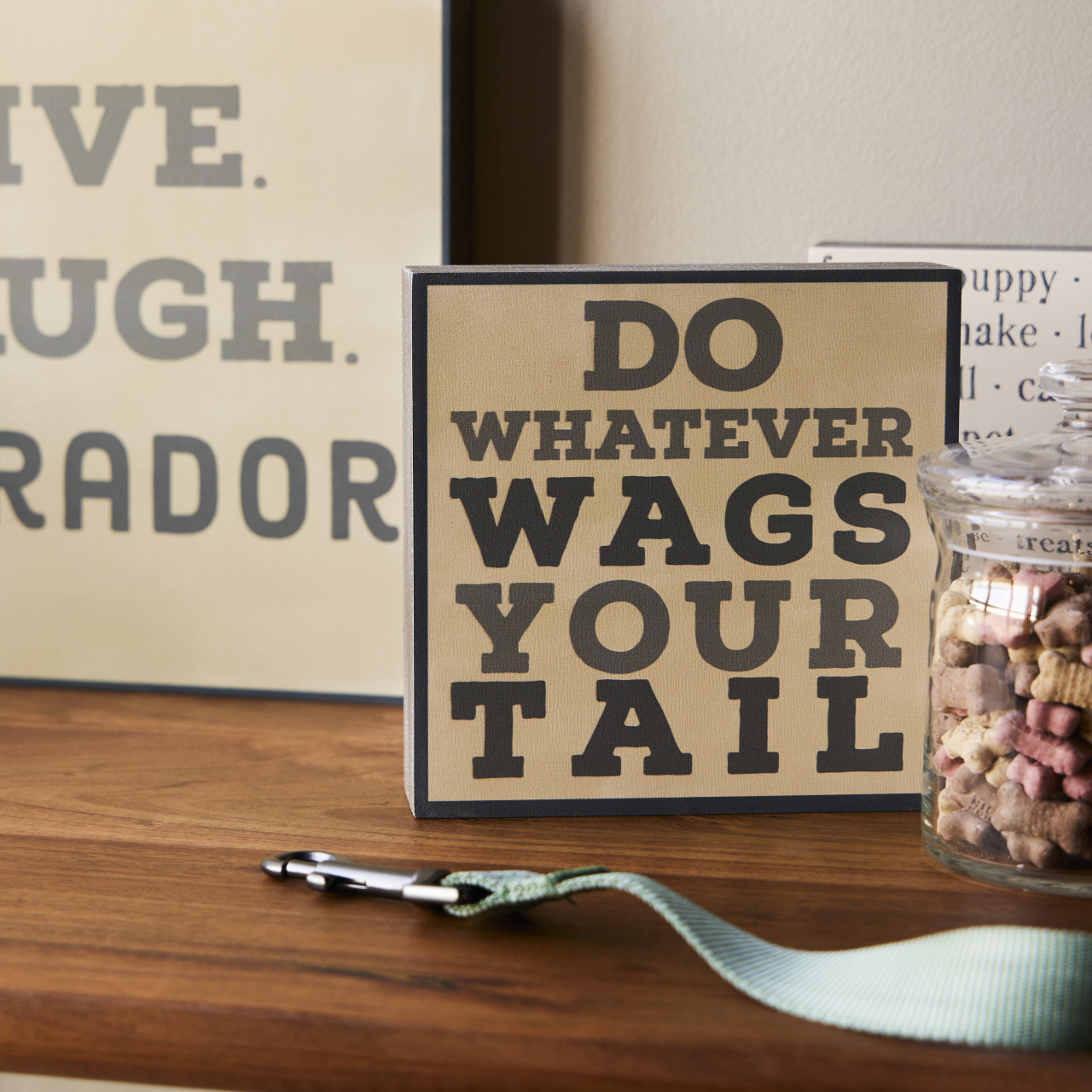 Wags Your Tail Wall Art - 6"sq. thumbnail