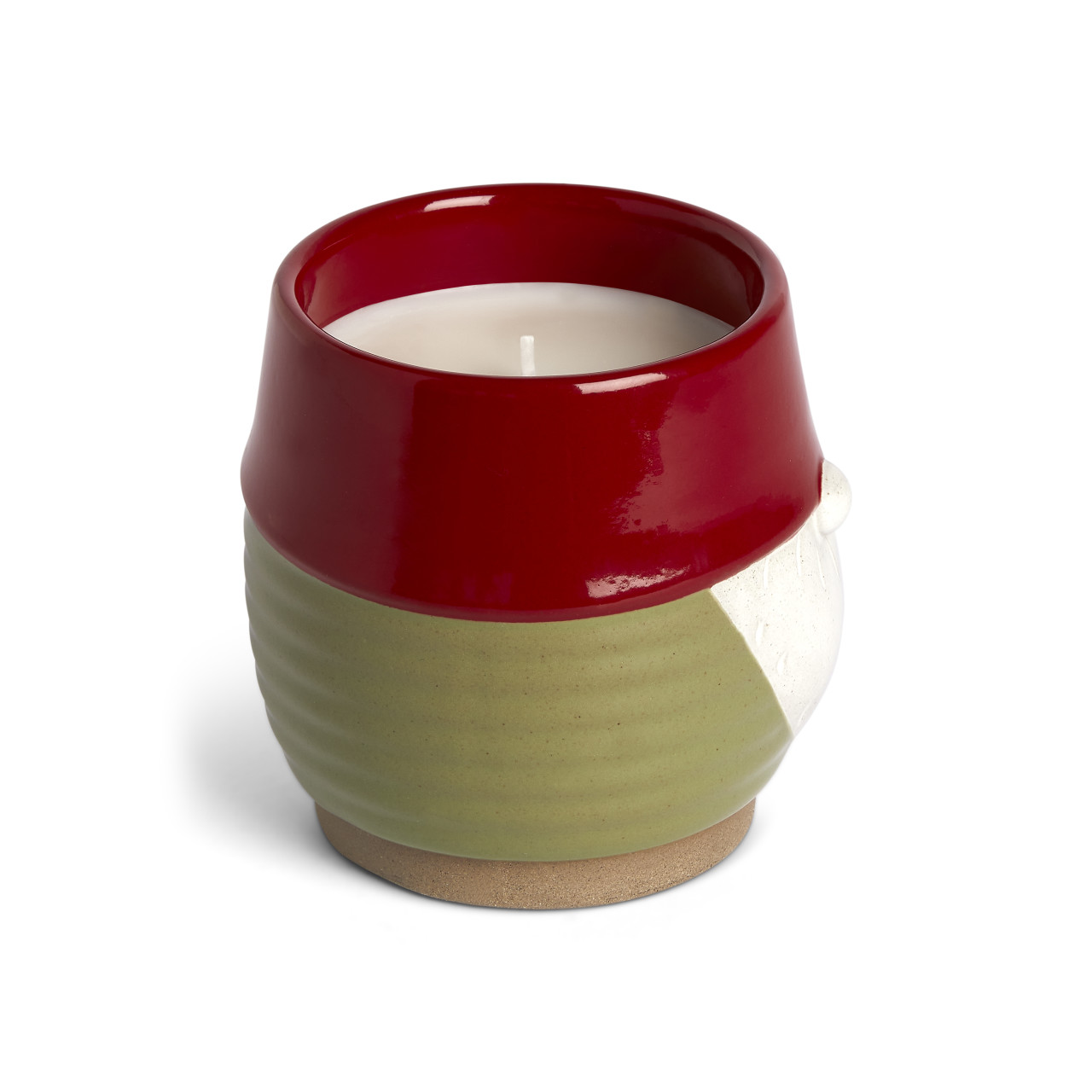 Small Ceramic Gnome Candle thumbnail