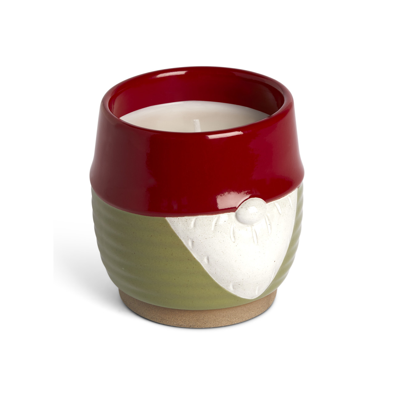 Small Ceramic Gnome Candle thumbnail