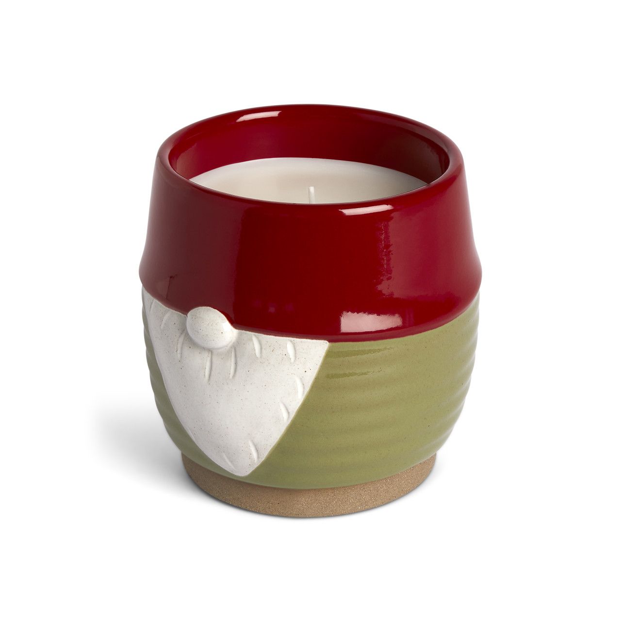 Small Ceramic Gnome Candle thumbnail
