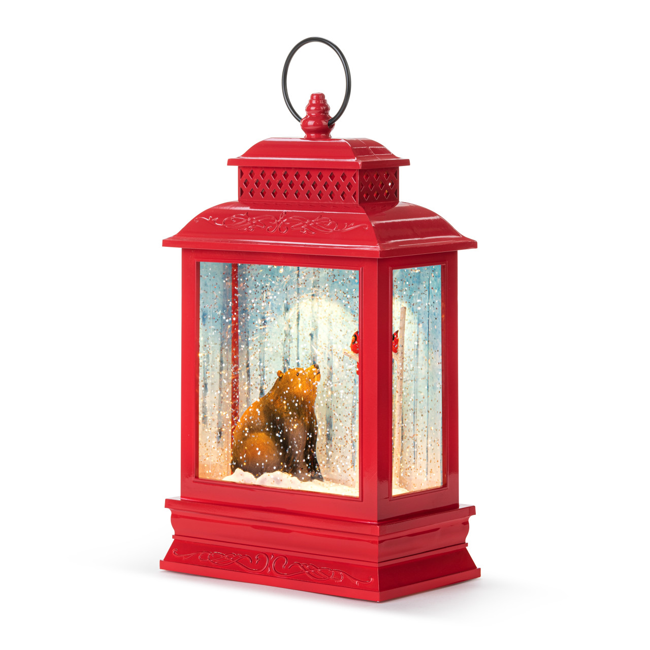 Lit Friends in the Woods Lantern thumbnail